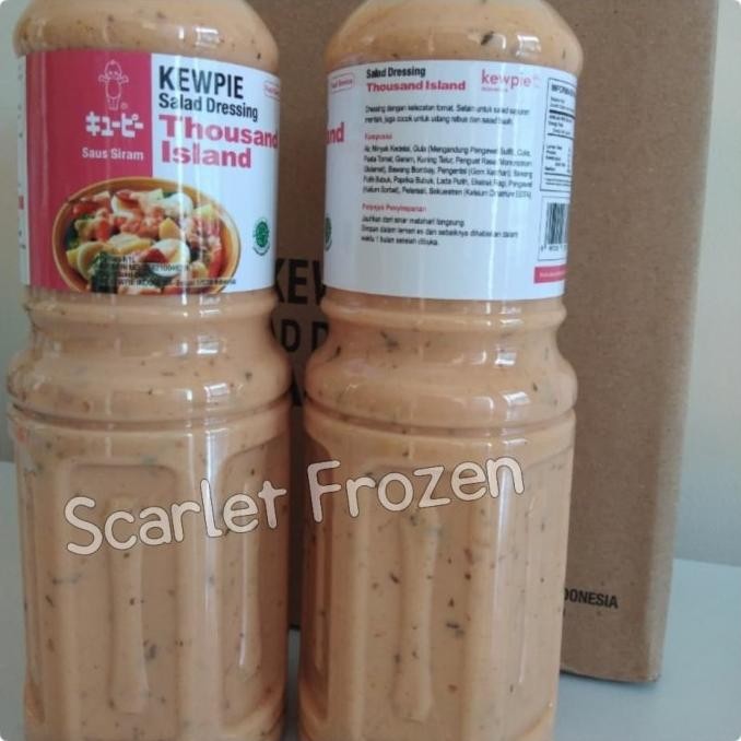 

KEWPIE MAYONNAISE | Salad Dressing Thousand Island 1 Liter murah