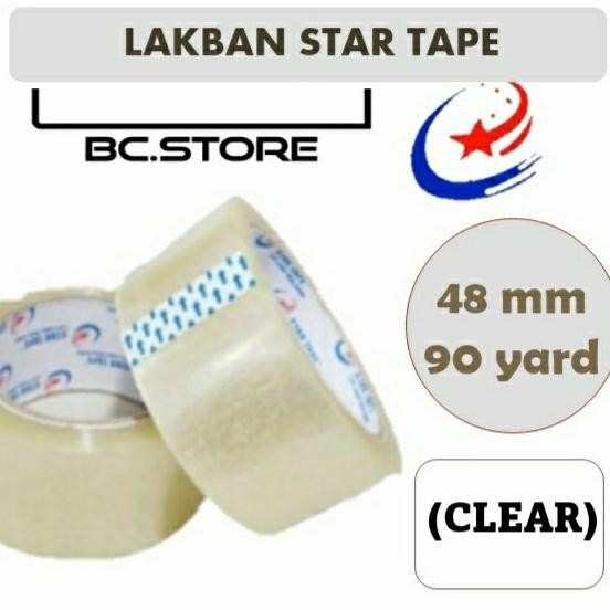 

LAKBAN ( 6 PCS ) 90 YARD X 48 MM murah