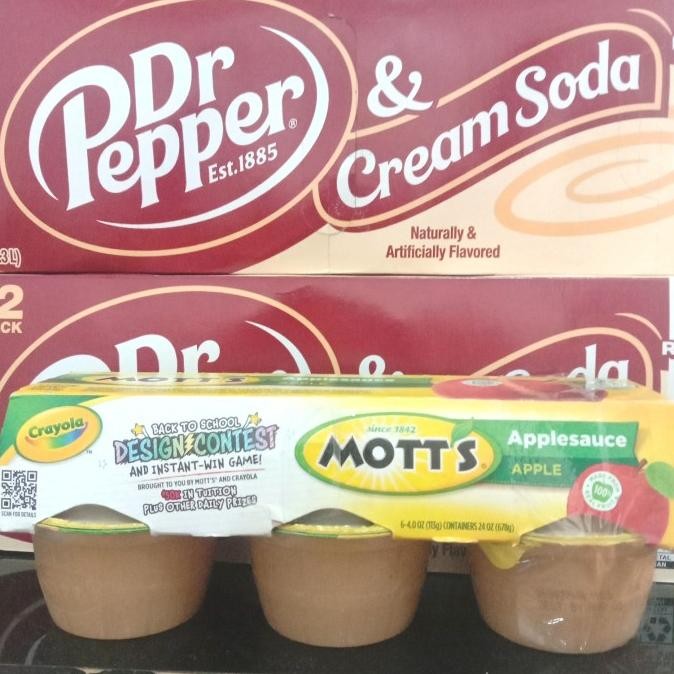 

Apple sauce Motts isi 6 pack/saus apel murah