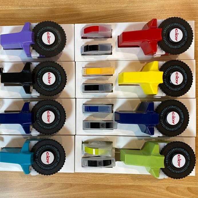 

Label Maker Cidy C101 Embossing label timbul Untuk huruf dan angka murah