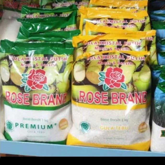 Gula pasir rosebrand 1kg isi 20 pack/dus murah