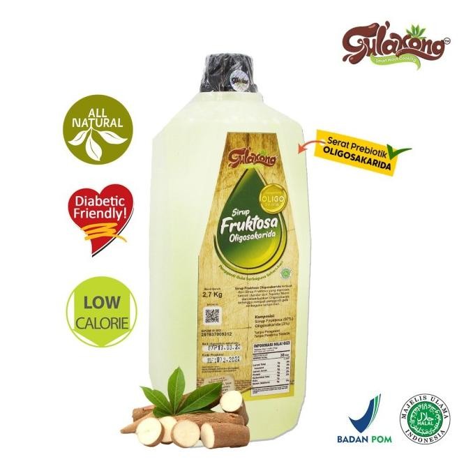 

GULAKONG GULA SINGKONG CAIR GULA DIABETES 2,75KG murah