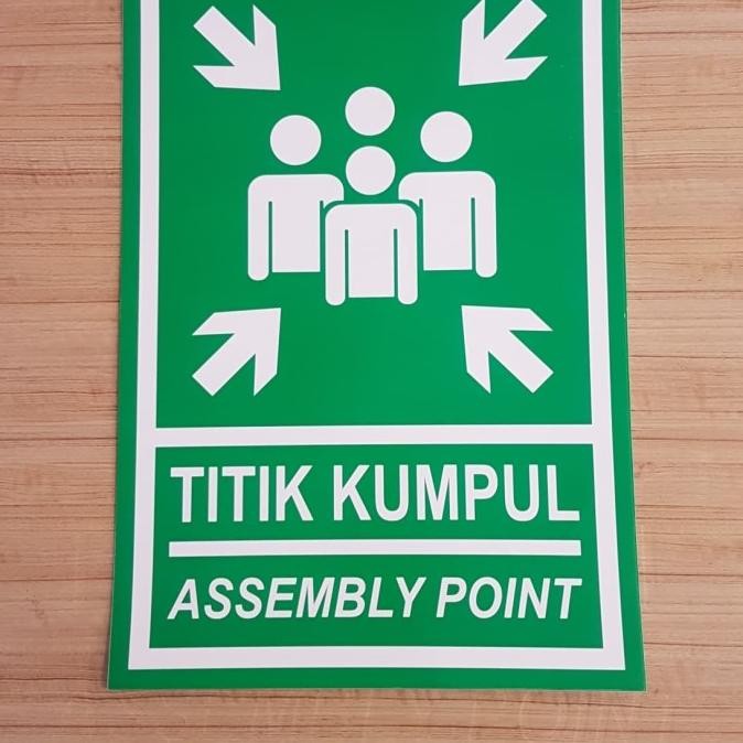 

SIGN K3 RAMBU STICKER LABEL TITIK KUMPUL 40X60CM murah
