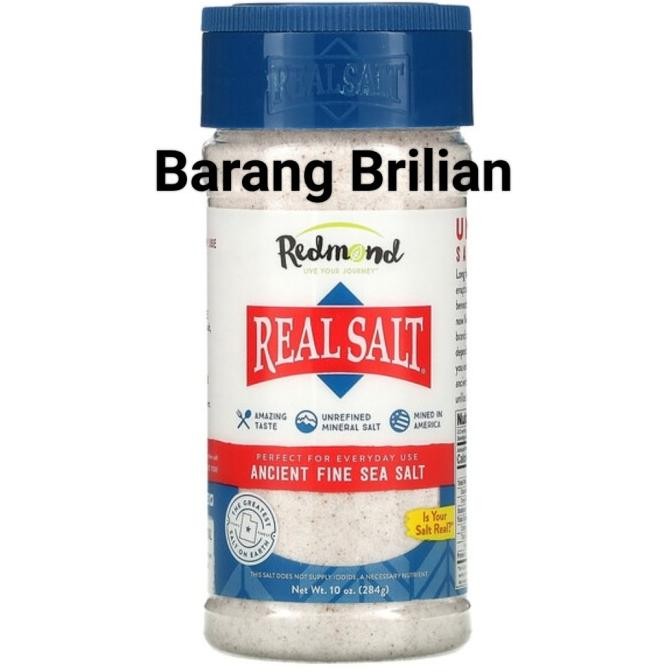 

Redmond Real Salt Ancient Fine Sea Salt Organic 284gr Garam Realsalt murah