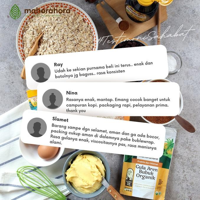 

Paket Hemat Gula Aren Bubuk Murni dan Organik 1000gr/1kg Mahorahora murah