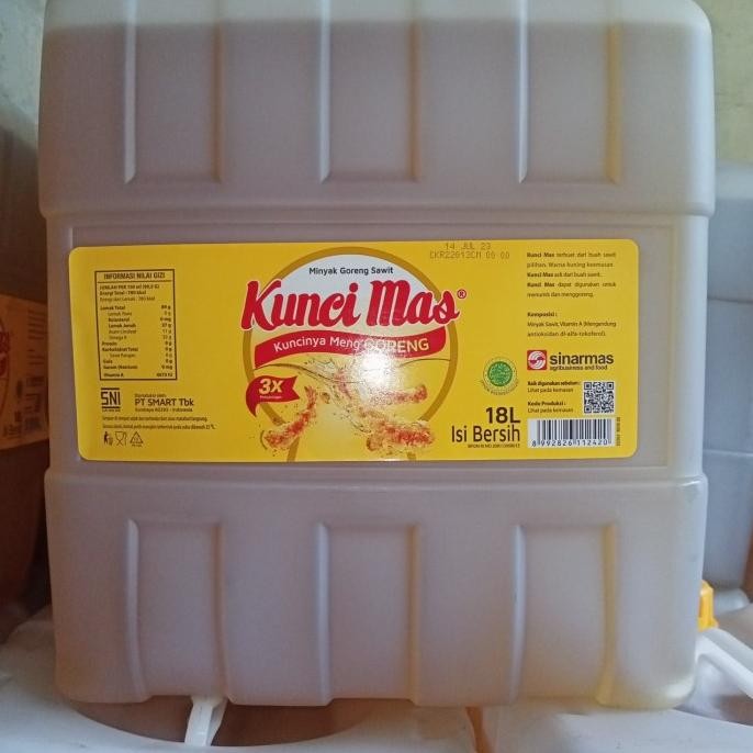 

Minyak Goreng Kunci Mas Jerigen 18L murah