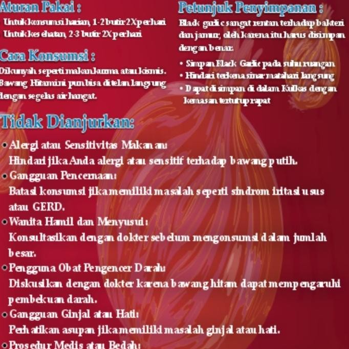 

BLACK GARLIC - BAWANG PUTIH TUNGGAL- BAWANG LANANG HITAM [terbaik]