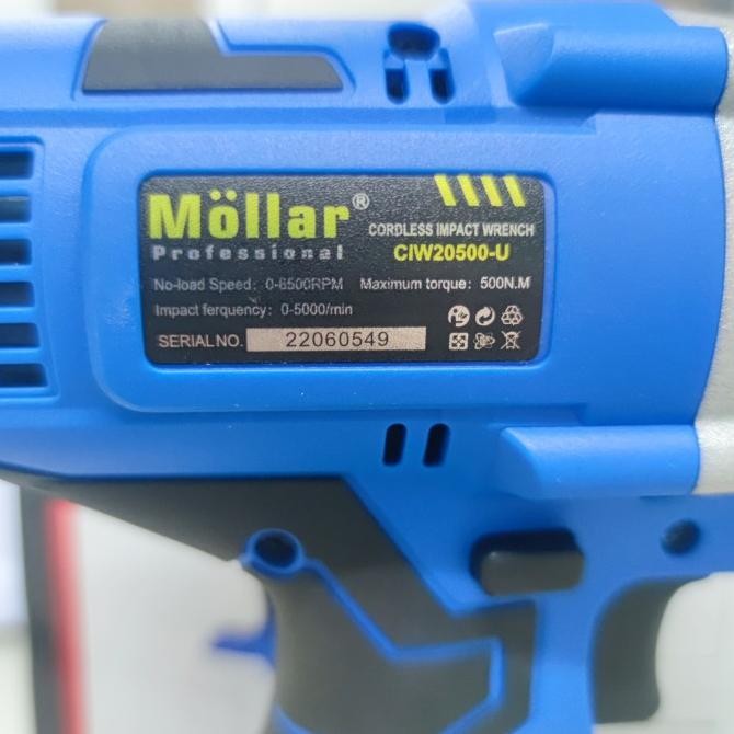 MOLLAR CIW20500 Cordless Impact Wrench Brushless 500 Nm / JLD 550 Nm murah