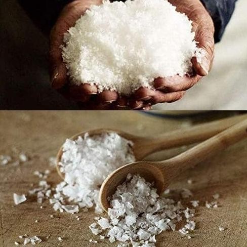 

Maldon Sea Salt Flakes Salt Bae 50gr Repack Garam Laut Kasar Saltbae murah