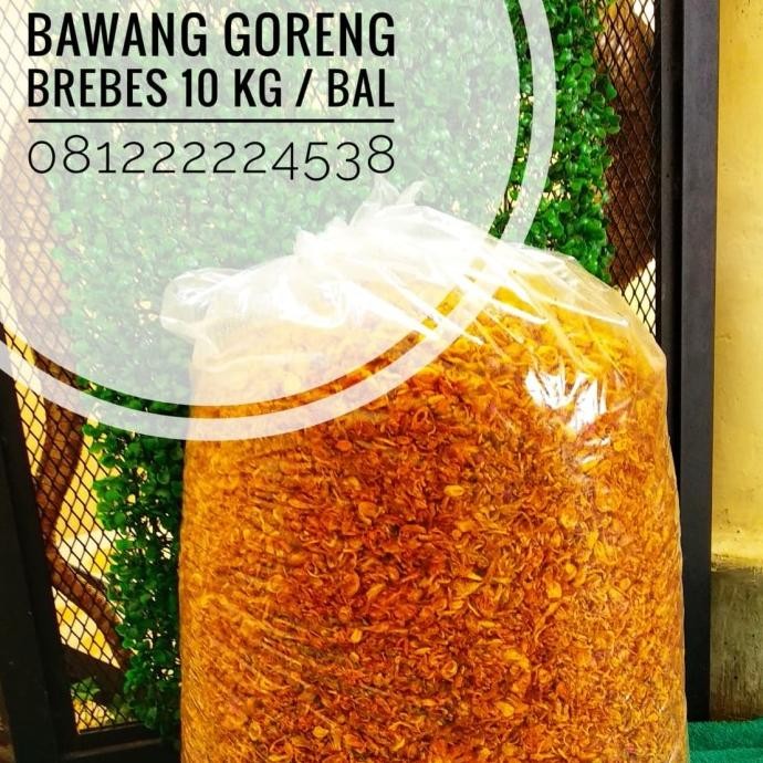 

Bawang goreng brebes 10 kg / bal murah
