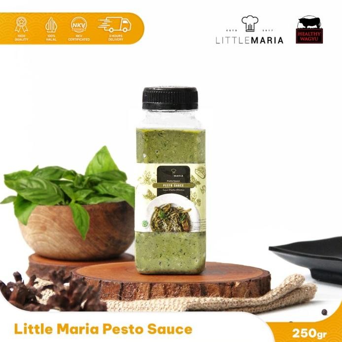 

Little Maria Pesto Sauce Saus Pesto 250gr 3-5 portion murah