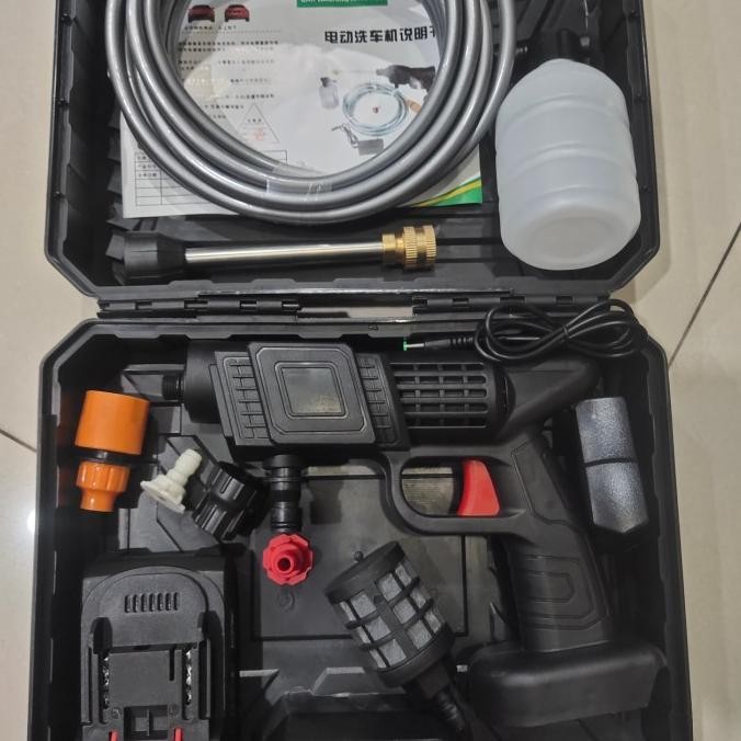 spray gun jet water alat cuci motor mobil Cordless Portable Washer