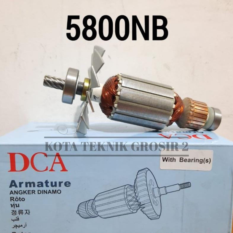 ARMATURE 5800NB DCA ANGKER MESIN CIRCLE MAKITA 5800NB DCA