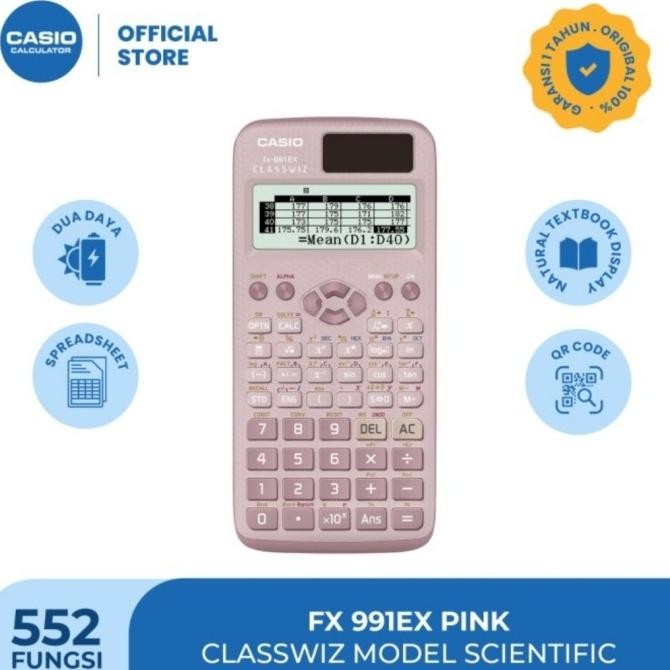 

Kalkulator Casio Fx-991Ex - Scientific Calkulator 991 Ex