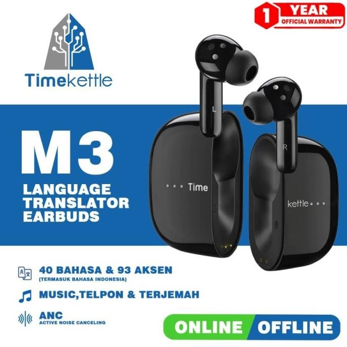 

Bisa Gosend! Timekettle M3 Online&Offline Translator Alat Penerjamah Bahasa
