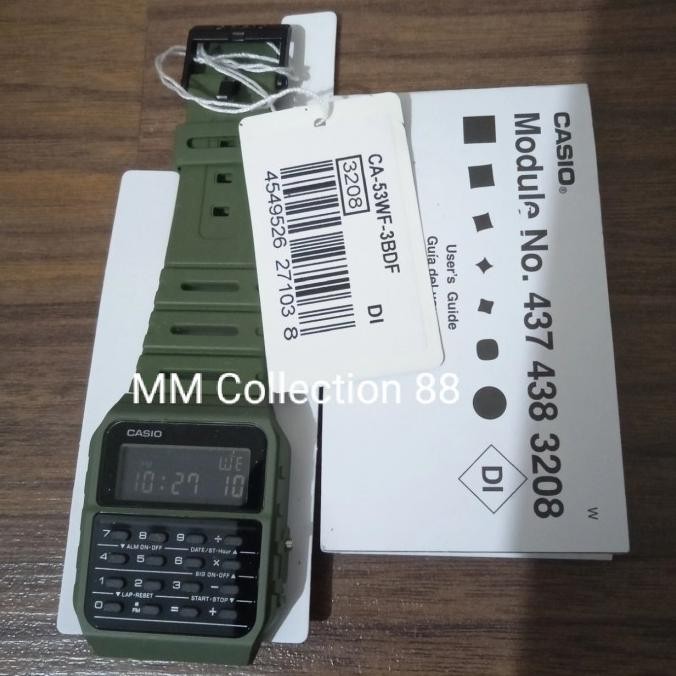 

Bisa Gosend! Jam Tangan Calculator Casio Ca53W-3B Ca53W