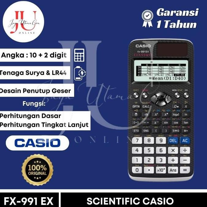 

TERBARU - Kalkulator Casio FX 991EX Original