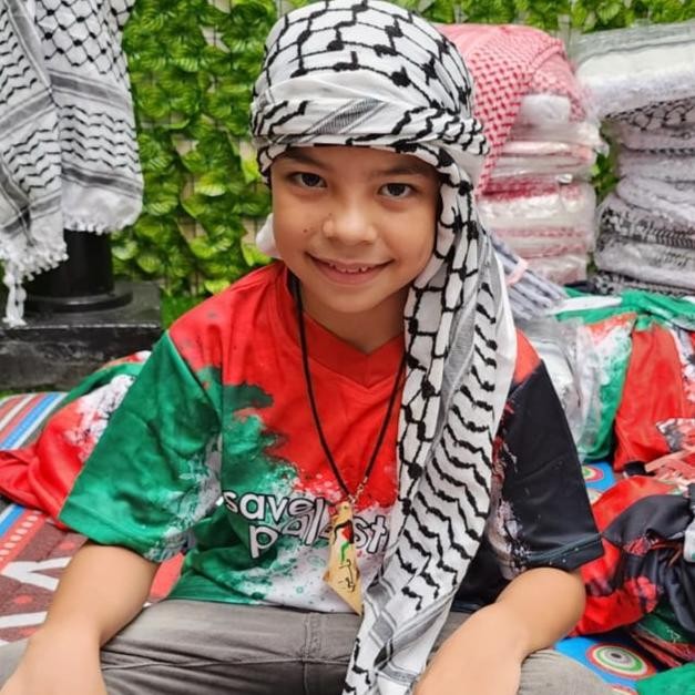 Sorban/Keffiyeh Khas Palestina (SPESIAL UNTUK ANAK)