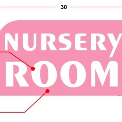 

Murah Akrilik Papan Nama Ruangan , Sign Label Huruf Timbul