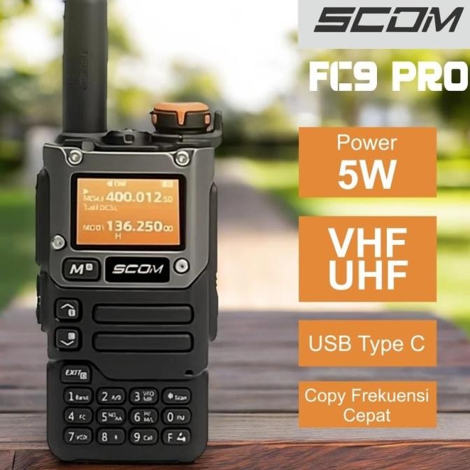 Promo Ht Scom Fc9 Pro Handy Talky Vhf Uhf