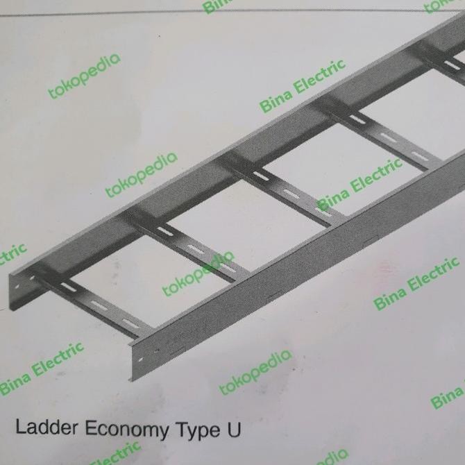 Grosir Kabel Tray Ladder Type U 300X100 Sae-Sl-3010 Tray Ladder 300X100X3000
