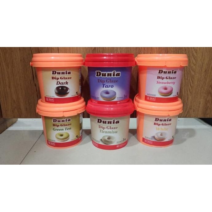 

DUNIA DIP GLAZE EKONOMI 1KG murah