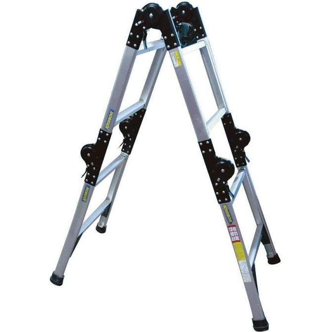 Tangga Lipat Aluminium Adjustable 5M Krisbow Kw0100606 New Stok