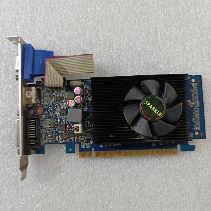 Vga Card Pcie Express 512Mb Ddr3 64Bit Hdmi Dvi Vga Output Bekas Co