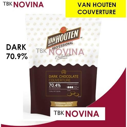 

VAN HOUTEN COUVERTURE 53.9% & 70.4% murah