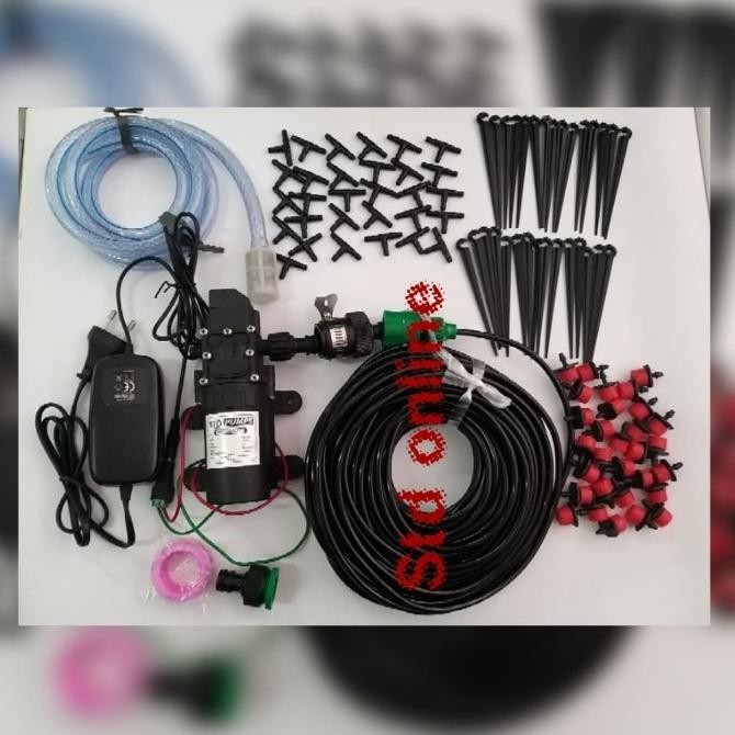 PROMO Paket misting/kabut/embun/30 nozzle PAKET MISTING EMBUN Komplit