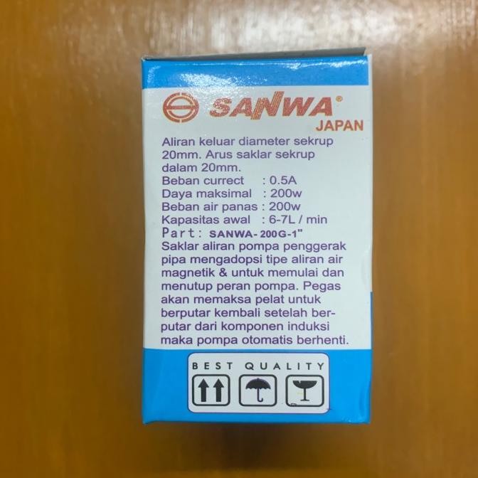 Flow Switch SANWA JAPAN 1 inch