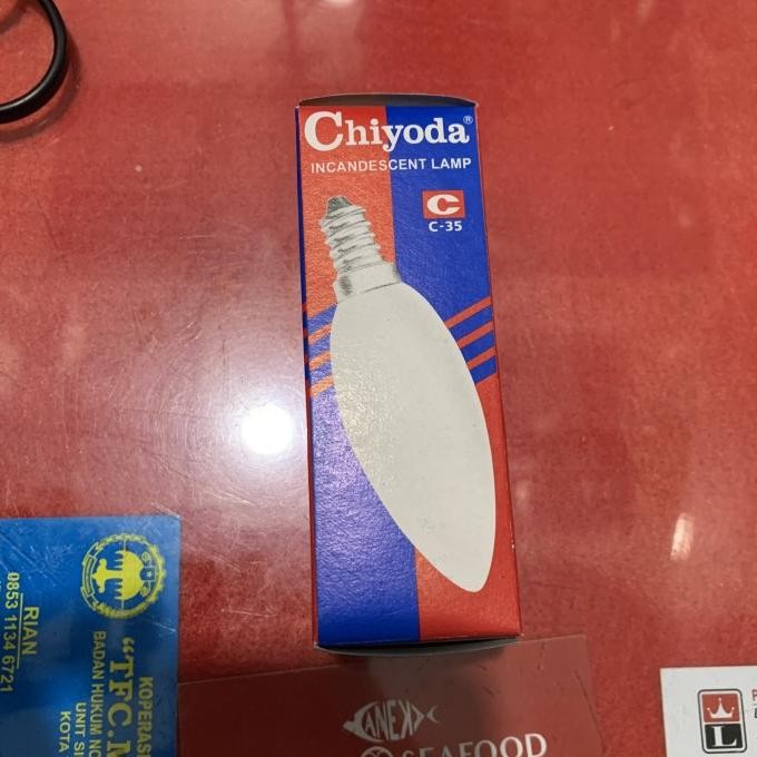 Lampu Candle Lilin Jantung E14 10W 10 Watt Chiyoda Frosted