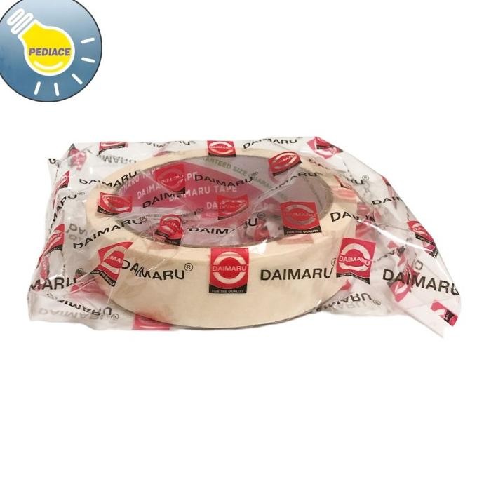 

Lakban Kertas Daimaru Ukuran 1 Inch Panjang 21 Meter