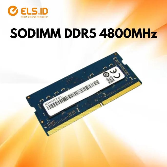 Memory Ram Sodimm Ramaxel 12Gb Ddr5 4800Mhz Co