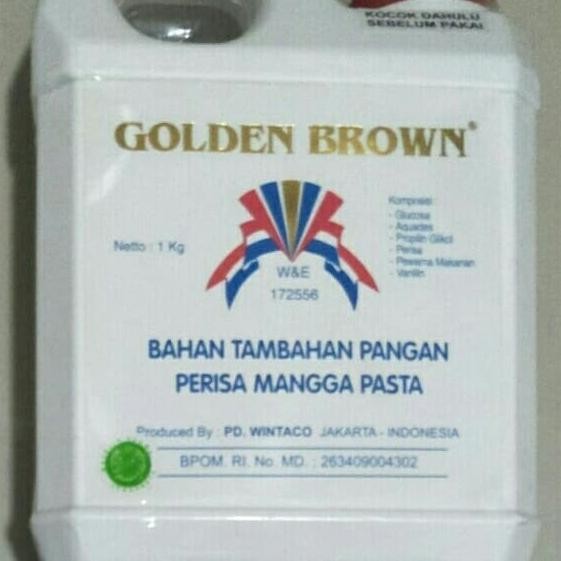 

1kg perisa Mangga/ Mangga pasta Golden brown murah