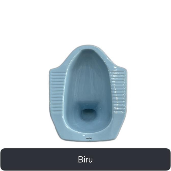 Toto  Ce 7 Closet Jongkok Toto Original Warna Biru New Stok