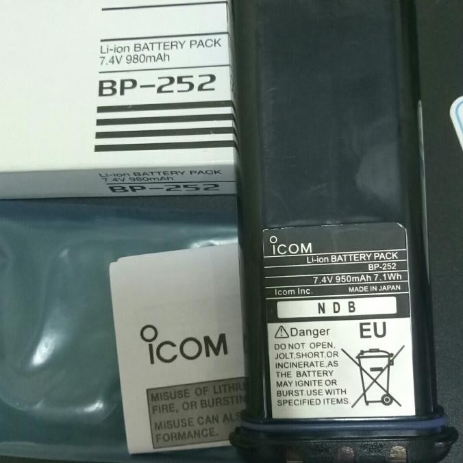 Murah Batre Battery Bp252 Batre Bp-252 Icom