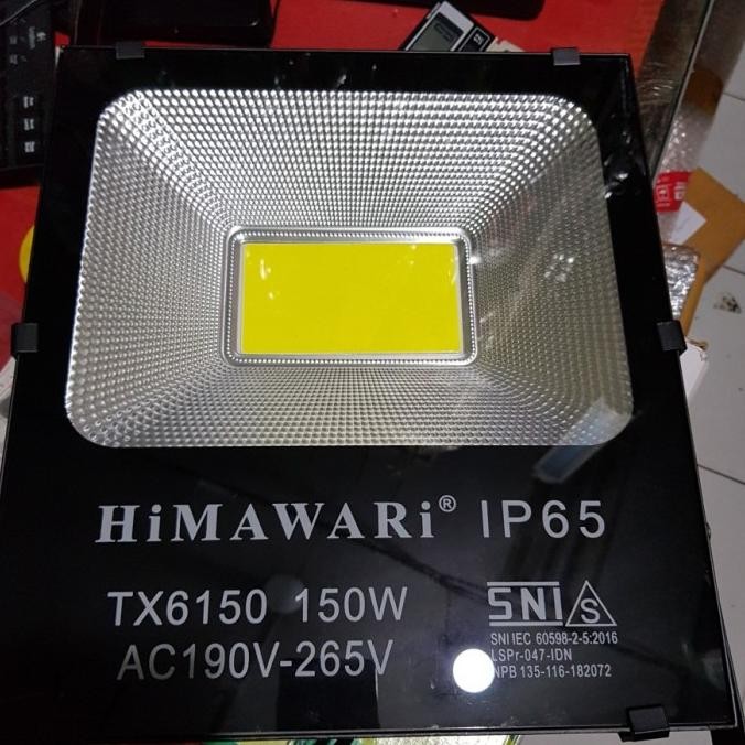 HIMAWARI Lampu Sorot LED 150W 150Watt IP65 Cahaya PUTIH SNI