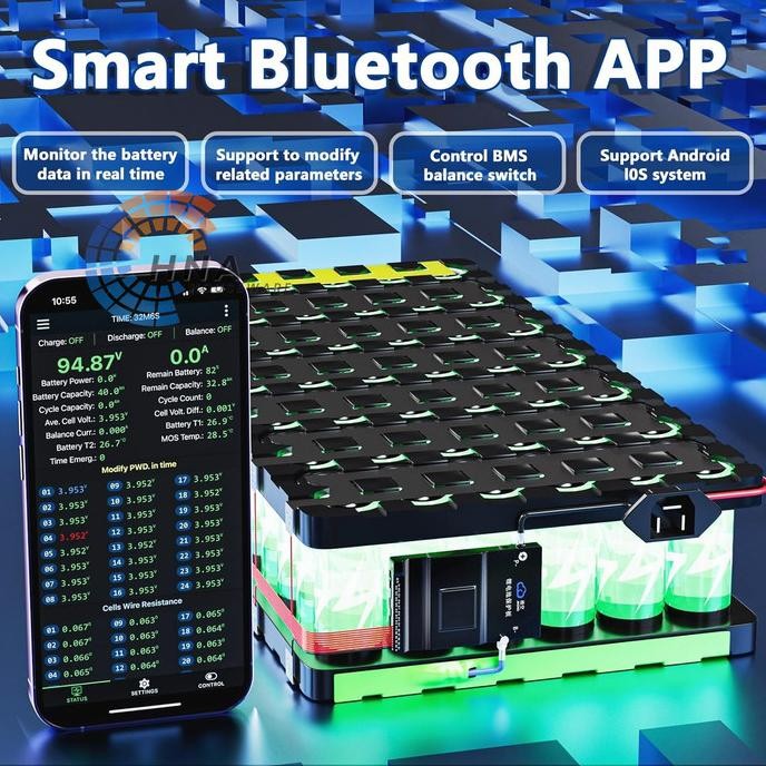 Grosir Jk Jikong Smart Bms 8S - 24S Active Balancer 0.6A - 2A Baterai Lifepo4