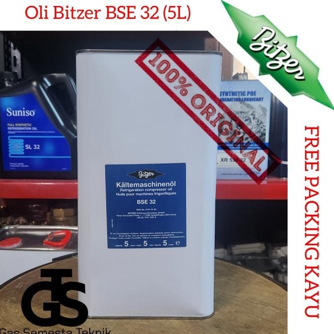 Murah Oli Bitzer Bse 32 (5 Liter) | Oli Bse32 Bitzer