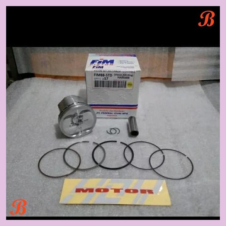 | HYO | SEHER KIT PISTONFIM PIM SMASH SHOGUN R15 MX NMAX KLX AERO 14FIM58.5