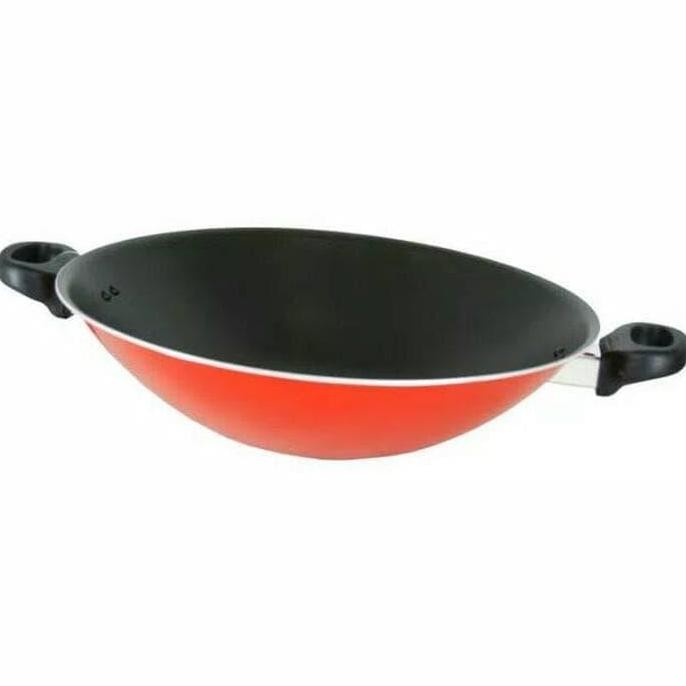 Murah Maxim Wok Anti Lengket 36 Cm Wajan Penggorengan