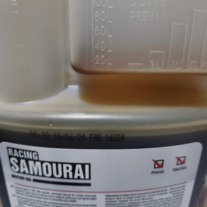 Murah Oli Ipone Samourai Racing 2Tak / Oli Samping Ipone 1Liter Samourai Samurai Olsam 2Tak Original