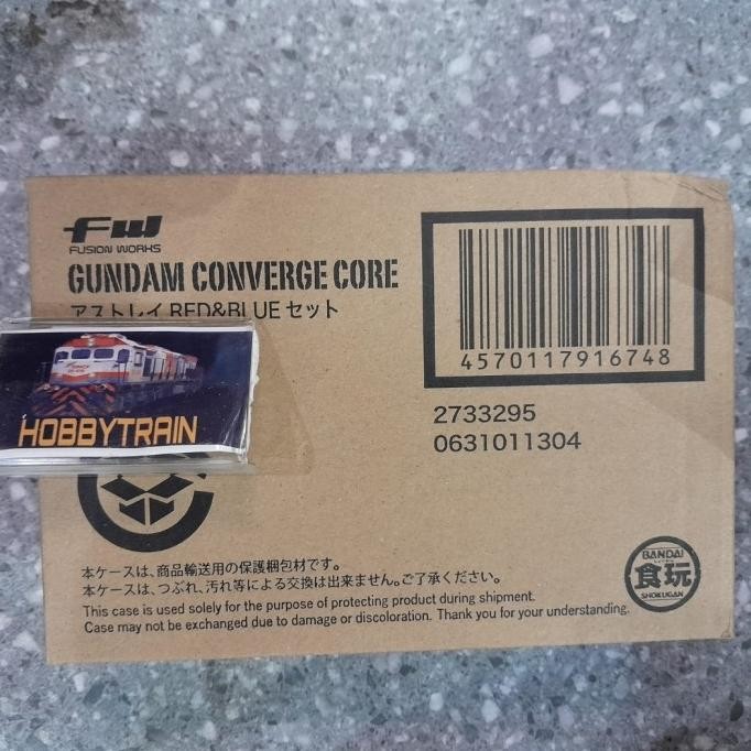 FW FUSION WORKS GUNDAM CONVERGE CORE GUNDAM ASTRAY RED & GUNDAM ASTRAY BLUE SET