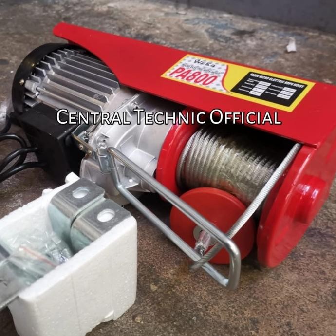 Electric Mini Hoist Pa 800 Weka Germany Hoist 800 Kg X 12 Meter New Stok