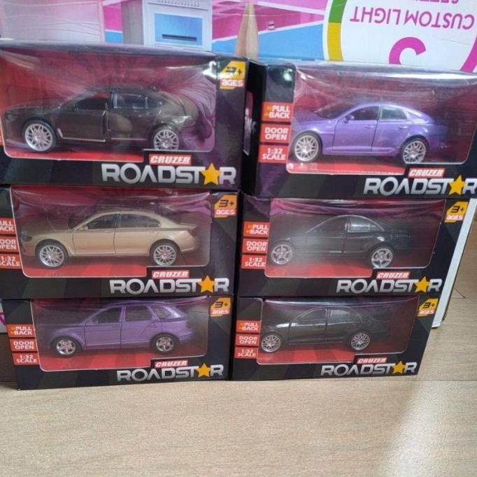 Cruzer RoadStar Metal Diecast mobil pullback murah souvenir