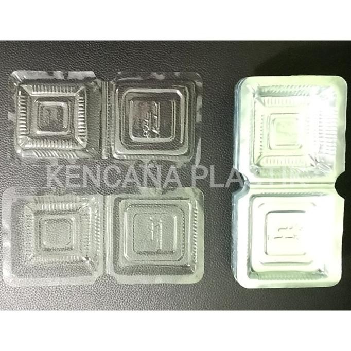 MIKA PLASTIK BENING KUE PUDING MAKANAN MMPG UKURAN 6 6XC
