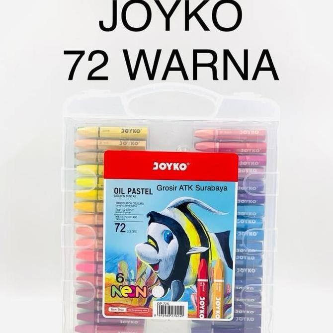 

CRAYON JOYKO 72 WARNA OP-72S / Krayon Minyak / Oil Pastel JOYKO 72 WARNA OP-72S ZER