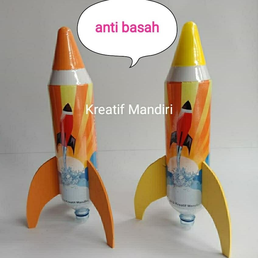 Roket Air + Alat Peluncur - Mainan Edukasi
