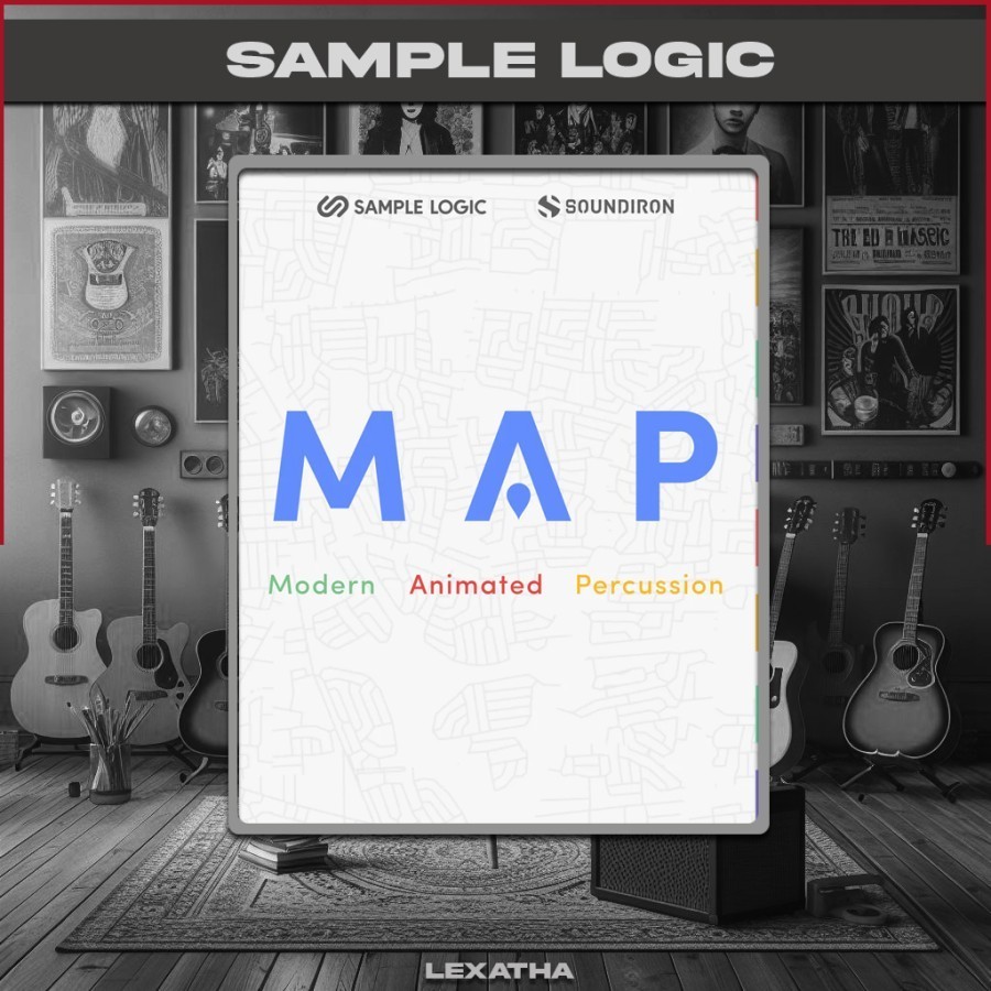 Modern Animated Percussion Sample Logic Library